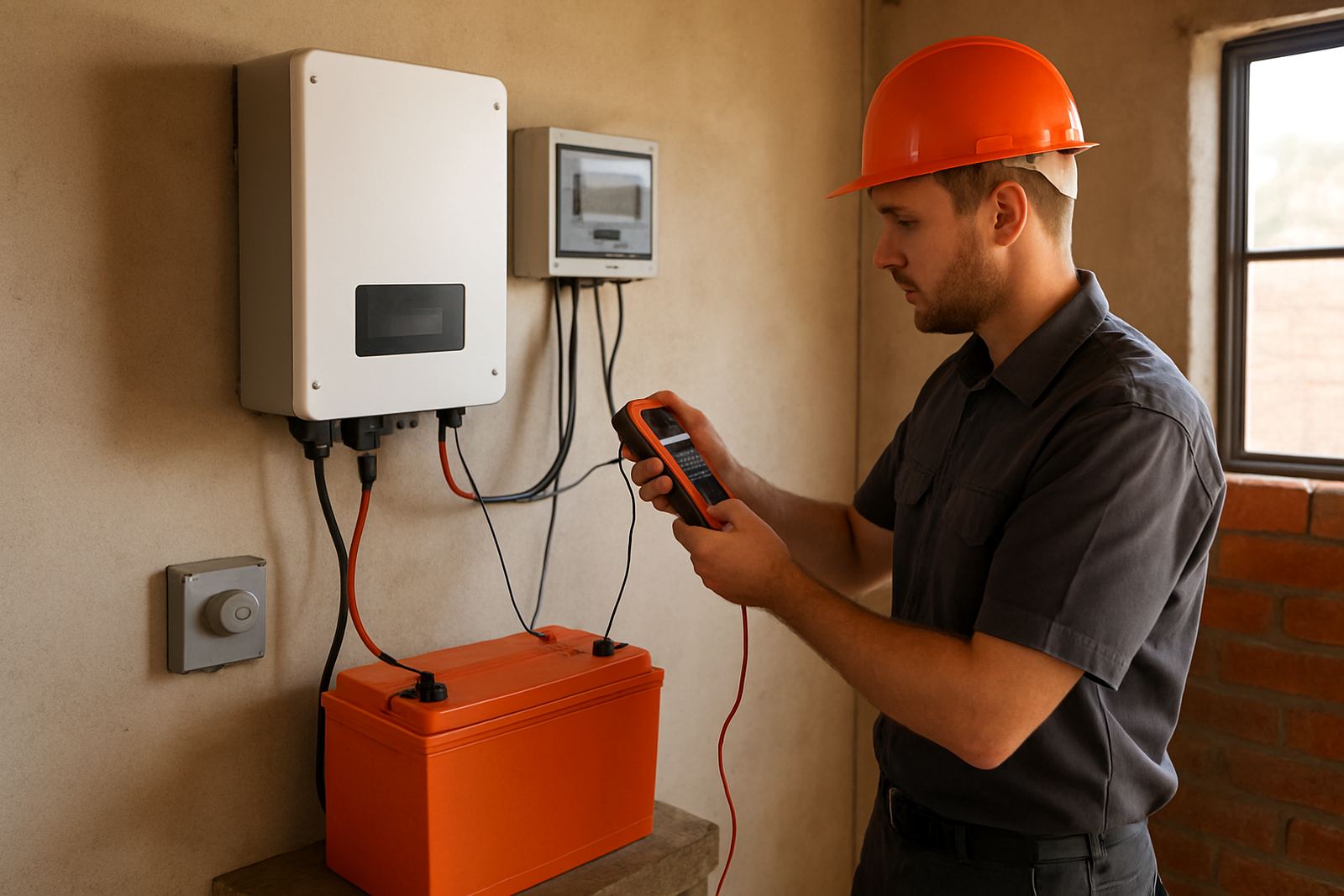 Solar Backup Installation